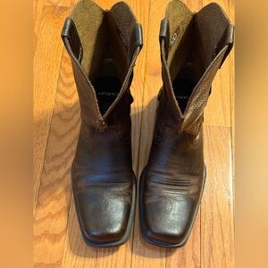 Ariat Men's Brown Leather Boots Sz 10D
